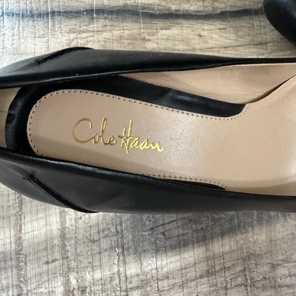 Cole Haan NEW NWOB Black Sydney Pump Leather size 6.5 - Picture 8 of 12
